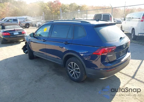 2021 Volkswagen Tiguan 2.0T S z USA, uszkodzony, nr VIN 3VV1B7AX4MM106491